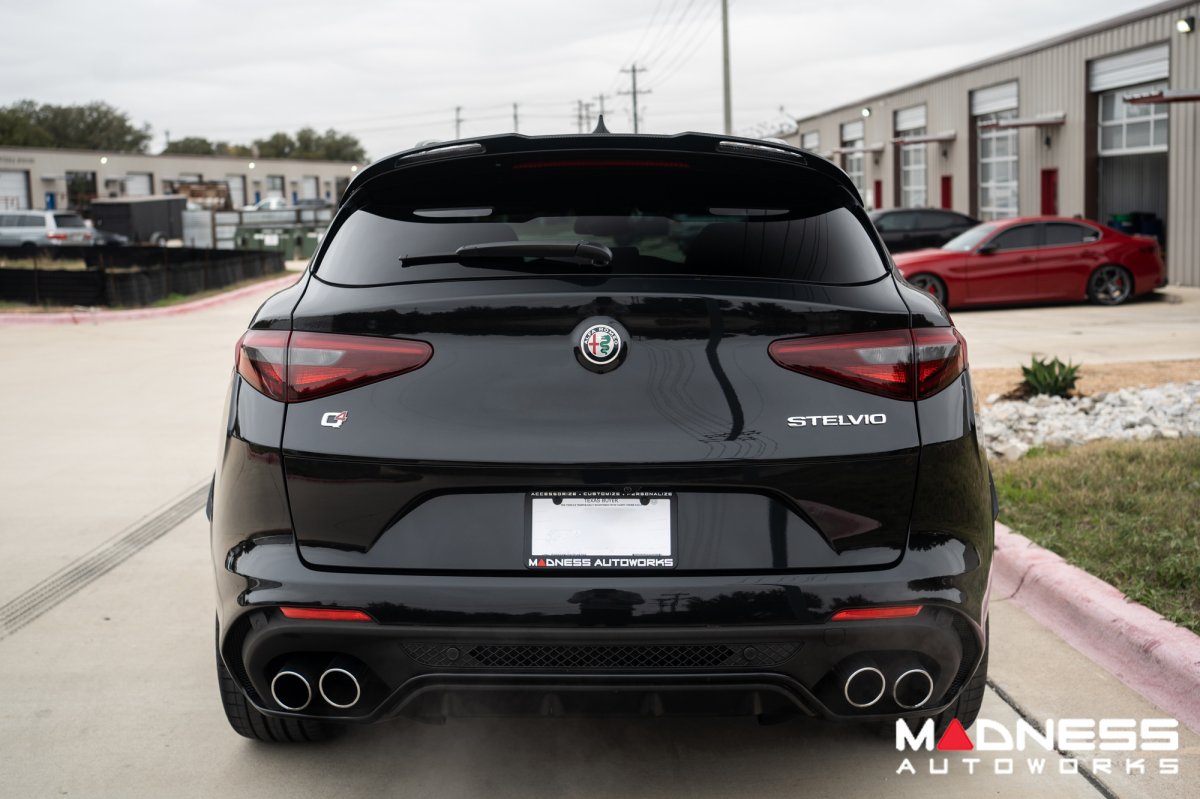 Alfa Romeo Stelvio Roof Spoiler - Carbon Fiber - Feroce Carbon